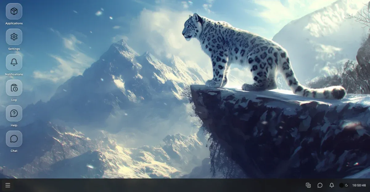 Placeholder: Desktop shortcuts placed on the desktop